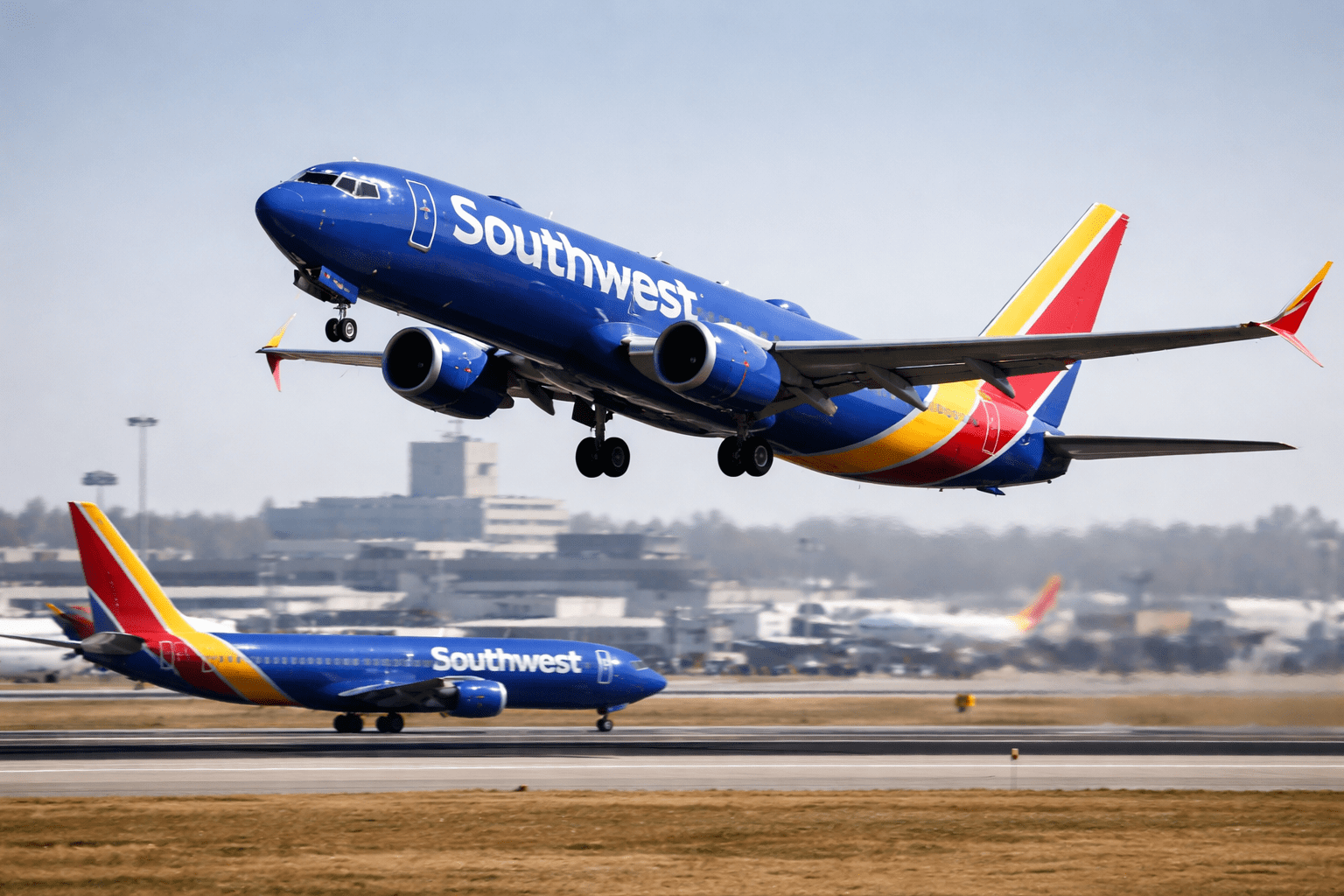 Southwest stock trails top peers as a key strategic change backfires
